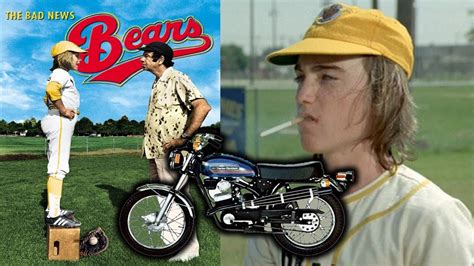 bad news bears motorcycle kid|Jackie Earle Haley on a 1975 Harley Davidson Z90 in。